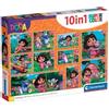Clementoni Puzzle Clementoni 10 in 1 Dora, 18, 30, 48 e 60 pezzi, Cofanetto di puzzle