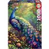 Educa Puzzle, EDUCA Jardin de Paons, 1000 pezzi, 68x48 cm, dai 12 anni in su