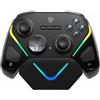 EasySMX D10, multipiattaforma (PC, dispositivi mobili, Switch), RGB, joystick TMR, RF 2,4 GHz/Bluetooth, nero, controller wireless