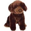 Gipsy Toys Cane Labrador di peluche, marrone, seduto, 25 cm - GIPSY TOYS