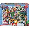 Educa Puzzle Marvel: collage degli eroi, 1000 pezzi, 68 x 48 cm, EDUCA