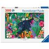 Ravensburger Spielverlag Puzzle per adulti, 3000 pezzi, Pantera nella giungla, Ravensburger, Dai 14 anni in su