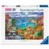 Ravensburger Spielverlag Puzzle per adulti, 1000 pezzi, Saint-Tropez, Puzzle di alta qualità