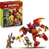 LEGO NINJAGO Combat Pack: Il robot drago di Kai, Giocattolo da costruzione 6 anni, Stagione 4 La rivolta dei draghi