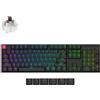 Keychron Tastiera meccanica wireless Keychron K10 V2, RGB, switch intercambiabili, Brown. Connessione Bluetooth e USB-C, dimensioni complete, switch Brown intercambiabili