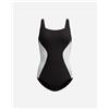Speedo Colourblock Contour W - Costume Piscina - Donna - Grigio