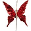 MERCURY S.P.A. PICK FARFALLA ROSSO LUCIDO PLASTICA/TESSUTO 22X18X20CM