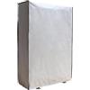 WANGCEPLSD Copertura Condizionatore Esterno, Impermeabile e Antivento, Telo Esterno Anti-Neve Anti-Polvere, Copertura Pompa di Calore, Tessuto Oxford 600D(Silver,145x42x98cm/57x16x38in)