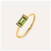Stroili Anello Solitario Amélie Oro Giallo Peridoto