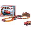 Carrera STRAX Disney Pixar Cars Starter Set | Set di costruzione con Lightning McQueen e 210 pezzi | Sistema di Stick Flessibile | Veicolo meccanico | Giocattolo creativo per bambini