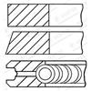 Sonstige Goetze Set di fasce elastiche per motori 08-425600-00