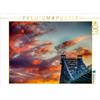 Calvendo Tramonto a Dresda presso il ponte di Loschwitz, puzzle da 1000 pezzi, formato orizzontale 640x480 mm, Meutzner Dirk; 7312719