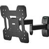 Hama 118053 TV-WH - Supporto da parete per TV - nero