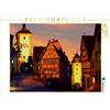 Calvendo Siebersturm e Plönlein, Rothenburg o.d.T. Puzzle da 1000 pezzi, formato orizzontale 640x480 mm, Huschka Klaus-Peter; 7350794