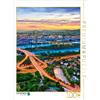 Calvendo La città di Vienna sul bel Danubio blu puzzle alto 1000 pezzi 480x640mm, Schieder aka Creativemarc Mark; 7335153