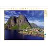 Calvendo Norvegia: Montagne e mare alle Lofoten, puzzle da 1000 pezzi, formato orizzontale 640x480 mm, Pantke Reinhard; 7342464