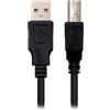 Ewent EC1006 cavo USB USB 2.0 5 m USB A USB B Nero