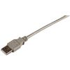 efbe Schott Cavo di collegamento USB 2.0 A-A, maschio-maschio -- 0,5 m, grigio, Classic