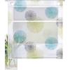 Home-Fashion Home Wohnideen Tenda a rullo magnetica in bambù "Rawlins" 130 x 60 cm blu verde