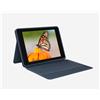Logitech Rugged Combo 3 - Tastatur e Foliohülle - Apple Smart connector - Classic Blue - per Apple iPad da 10,2 pollici (7. Generazione, 8. Generazione, 9. Generazione)