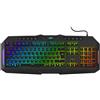 Hama Exodus 700 Tastiera semi-meccanica USB QWERTZ Tedesco Nero