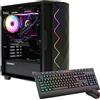 GAMEMAX Gaming-PC Diamond BK 7683 Ryzen 5 9600X raffreddamento ad acqua 32GB DDR5 RAM 1TB SSD RTX 5060 Windows 11