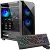 Hyrican GAMEMAX Striker 7627, PC da gaming, processore Ryzen 5 9600X, 32 GB di RAM, SSD da 1 TB, scheda grafica GeForce RTX 5060 con 8 GB di memoria, sistema operativo Windows 11 Home