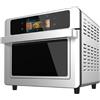 Cecotec Forno a convezione e friggitrice ad aria Cecotec Bake&Fry 3000 Touch Steel Connected, capacità 30 litri, 1700W