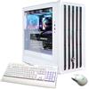 Hyrican GAMEMAX CLAW WH 8107, processore Ryzen 5 7500F, scheda madre WAK, 32GB di RAM DDR5, SSD da 1TB, scheda grafica RTX 5060Ti (16GB)
