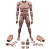 Merkloos Action figure, corpo alto 30,5 cm, scala 1/6, tonalità della pelle europea, ideale per collezionisti