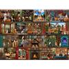 HUADADA Puzzle da 1000 pezzi, tema: famiglie di animali. Regalo interattivo. Vita da cane. Teatro. Dimensioni: 70x50 cm. Adatto a partire dai 14 anni