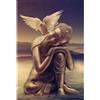 Sonstige Puzzle da 1000 pezzi, raffigurante Buddha e una colomba bianca, realizzato in legno. Dimensioni: 750 x 500 mm