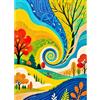 Sonstige Puzzle da 1000 pezzi, illustrazione di un paesaggio