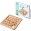 Sonstige Puzzle in legno con numeri da 1 a 24, gioco educativo
