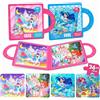 Sonstige Puzzle magnetico per bambini, unicorno e sirena, 36 pezzi, con maniglia per il trasporto