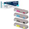 Merkloos Cartucce toner per stampante Oki C532DN - confezione da 4 (nero, ciano, magenta, giallo)