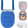 Merkloos Custodia rigida per Yoto Mini e cuffie, colore blu