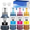 Merkloos Confezione multipla di cartucce d'inchiostro, 4 pezzi - Compatibile con Epson 113 - Multicolore