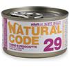 Natural Code Soft Jelly lattine 24 x 85 g - Tonno e Prosciutto
