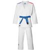 Mizuno JUDOGI Intermedio MIZUNO KEIKO con Ricami, Bianco/Rosso/Blu