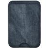 Techmade Smart Wallet Slim Design Magnetic 3 Carte Jeans Blue