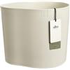 Elho Eden 35cm Vasi per Piante - Linen White | L 32.6 x P 36.4 x A 32 cm | Adatto per uso interno ed esterno | Plastica riciclata al 100%