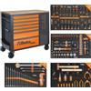 BETA UTENSILI BETA RSC24L-CAB Cassettiera porta attrezzi 7 cassetti 228 Utensili e armadietto portaoggetti - Colore arancio