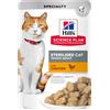 HILL'S PET NUTRITION SP FELINE ADULT STER CHICKE85G
