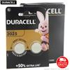 DURACELL PILE DL CR 2025 BATTERIE LITIO 3V SPECIALISTICHE - BOX COMPLETO COMPOSTO DA 10 BLISTER