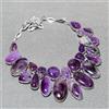 Collana bigiotteria fatta a mano moda pietra preziosa africana naturale 18"...