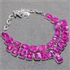 Collana bigiotteria etnica moda fatta a mano con pietre preziose cristallo...