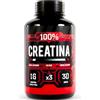 Natural Sprint NATURALSPRINT® Creatina 90 compresse - Pura Micronizzata Monoidrata in compresse - Integratore per massa muscolare boost energetico pre e post workout - Creatina Alto Dosaggio