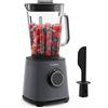 Moulinex PerfectMix Essential, Frullatore ad Alta Velocità, 1200 W, Tecnologia con Lame Powelix, Facile da Pulire, LM771BF0