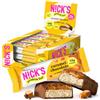 N!CK'S Barrette proteiche Cioccolato caramello, 15 g di proteine, 190 calorie, low carb caramel chocolate barretta proteica keto senza zucchero aggiunti, senza glutine (12 protein bars x 50 g)
